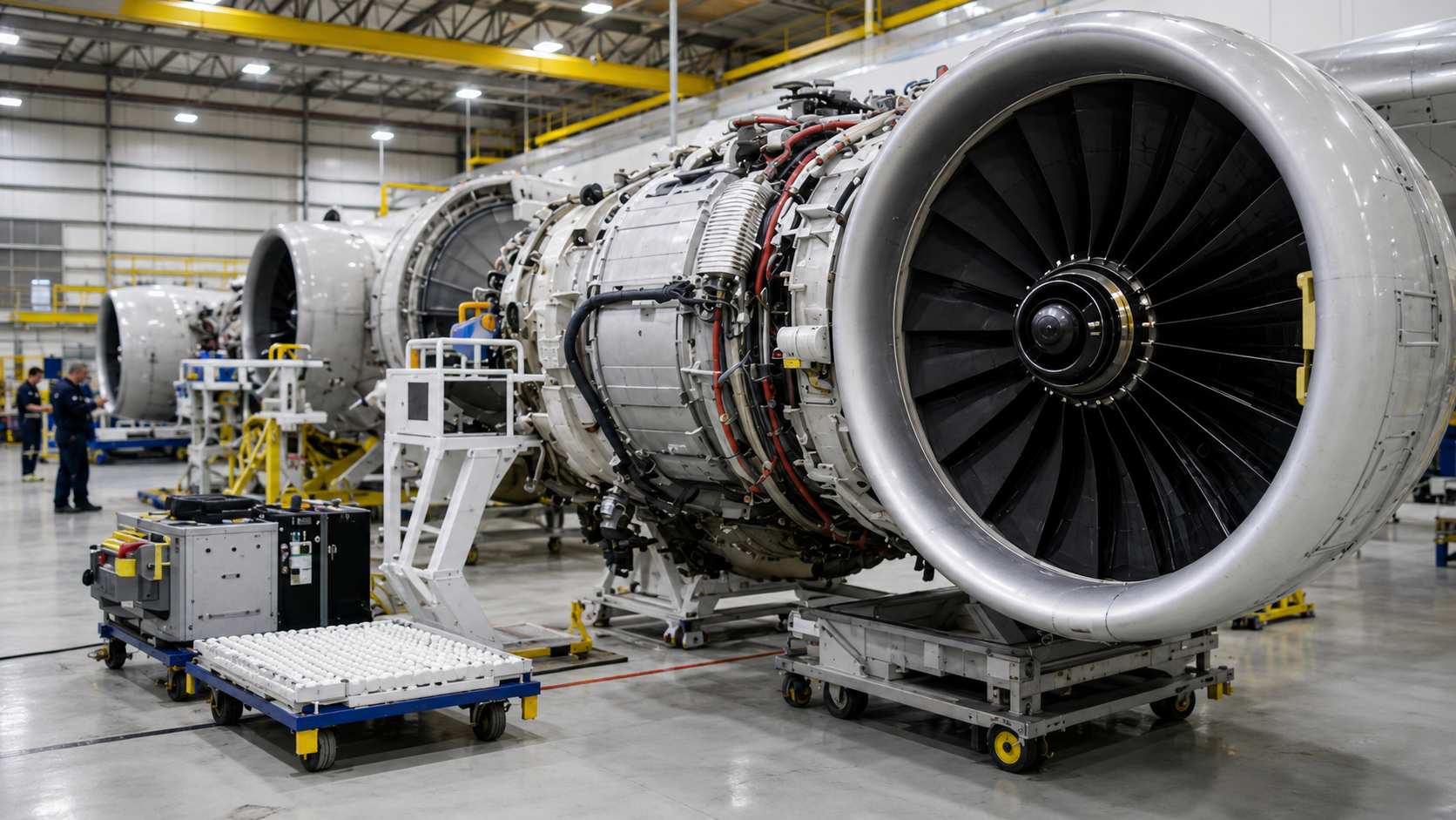 Industria aeroespacial — componentes de alta precisión